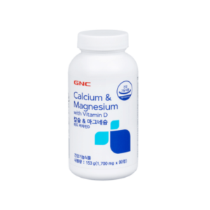 GNC 칼슘&마그네슘 위드 비타민 D 45일분